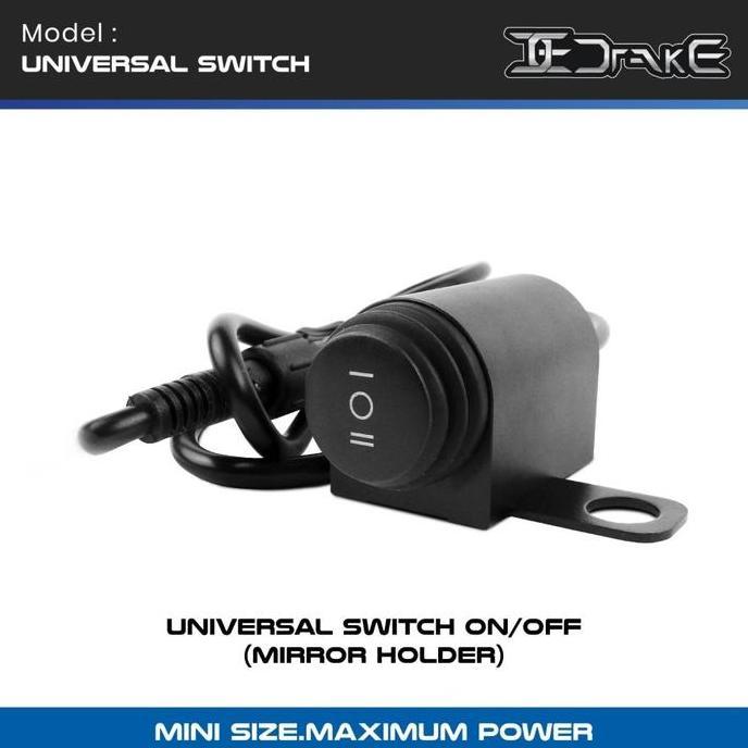 AKSESORIS DRAKE LAMPU TEMBAK MINIMAX SAKLAR KABEL MODE TERBAIK