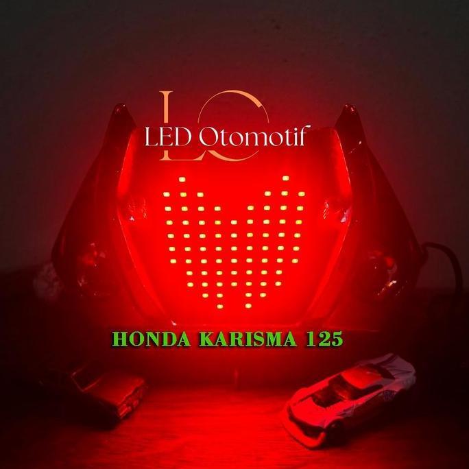 LED OTOMOTIF STOPLAMP RUNNING HONDA KARISMA 125 SUPRA X 125 TAHUN 2003 LAMPU REM BELAKANG MOTOR VARI