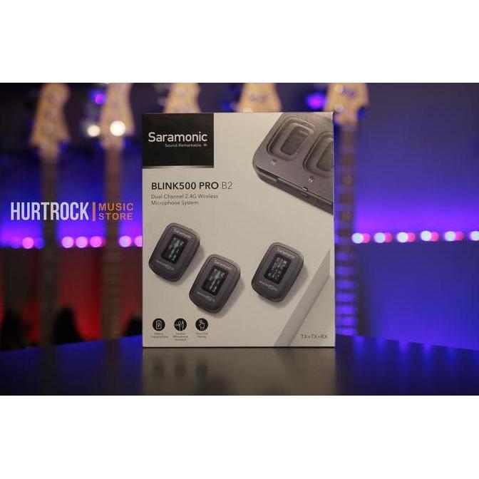 TERLARIS SARAMONIC BLINK PRO B2 WIRELESS CLIP-ON MIC WITH LAVALIERS
