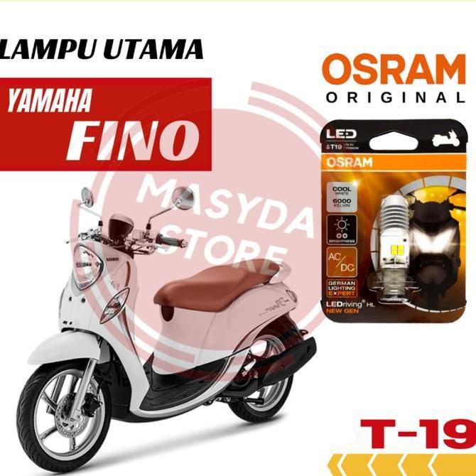 LAMPU DEPAN MOTOR MIO FINO 115 SPORTY FI LED OSRAM T19 HEMAT
