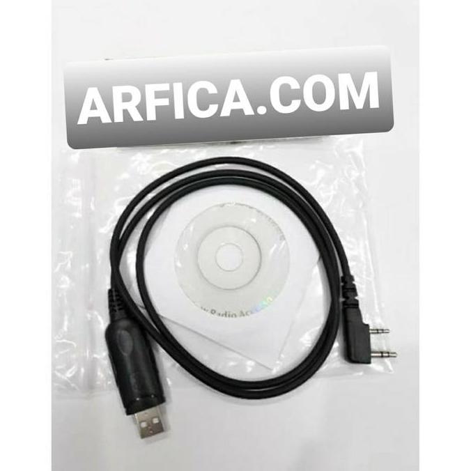 TERLARIS KABEL PROGRAM HT WEIRWEI KENWOOD BAOFENG VOKTER / KABEL DATA HT WEIRWE
