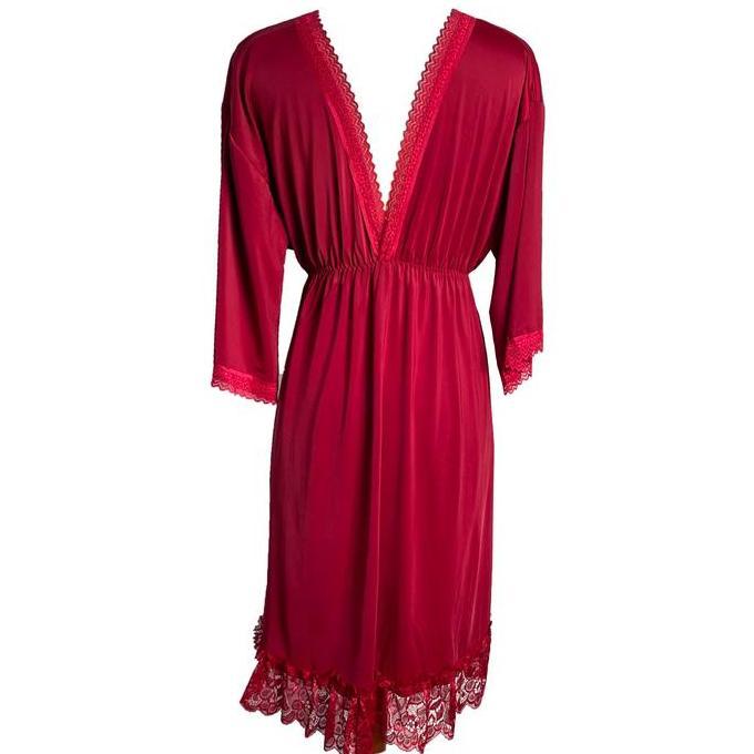 [ Redpink ] Lingerie Baju Dinas Malam Edition Long Dress Tidur Wanita Dewasa Jumbo New Version Type 