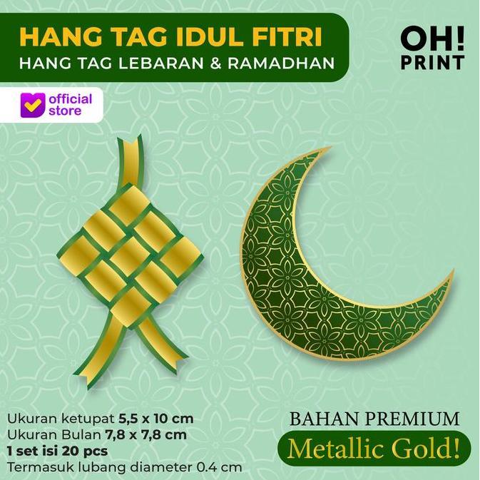 Hang Tag Idul Fitri Unik Hang Tag Lebaran Hang Tag Ramadhan
