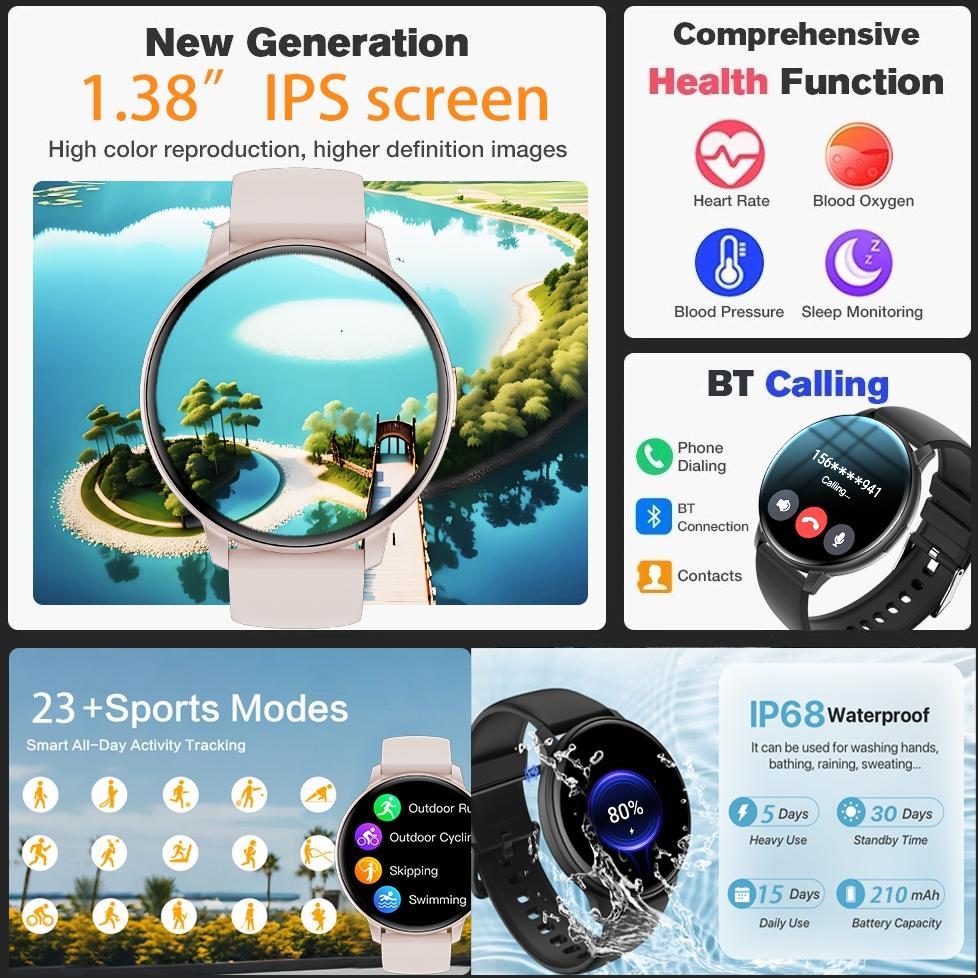 100% aman timever gtrs strava smartwatch pria original pace smart watch heart&rate blood pressure mo