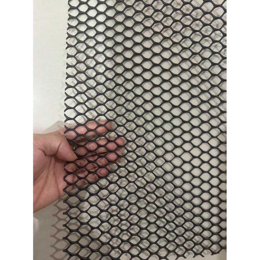 Kawat Jaring Plastik HDPE bentuk HEXAGONAL per ROLL 25 meter lebar 1,2 m