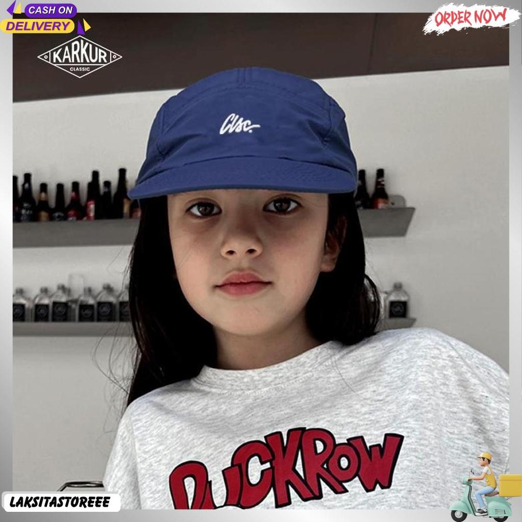 Topi Baseball Anak Laki Laki Perempuan Umur 1 6 Tahun Parasut Premium - Karkur Classic Harga Grosir