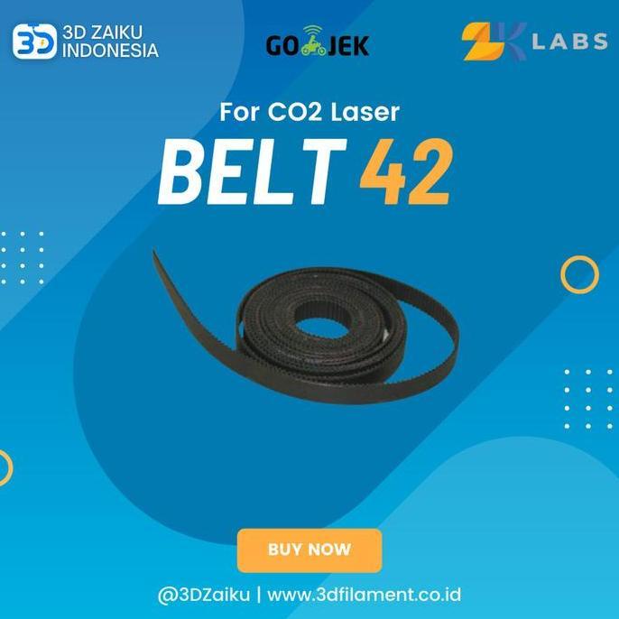 TERBARU - Zaiku CNC LS CO2 Belt 42 for CO2 Laser Machine