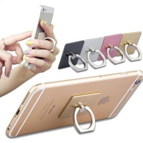 Iring / Ring Stand Polos Warna Ring Phone Ring HP Universal