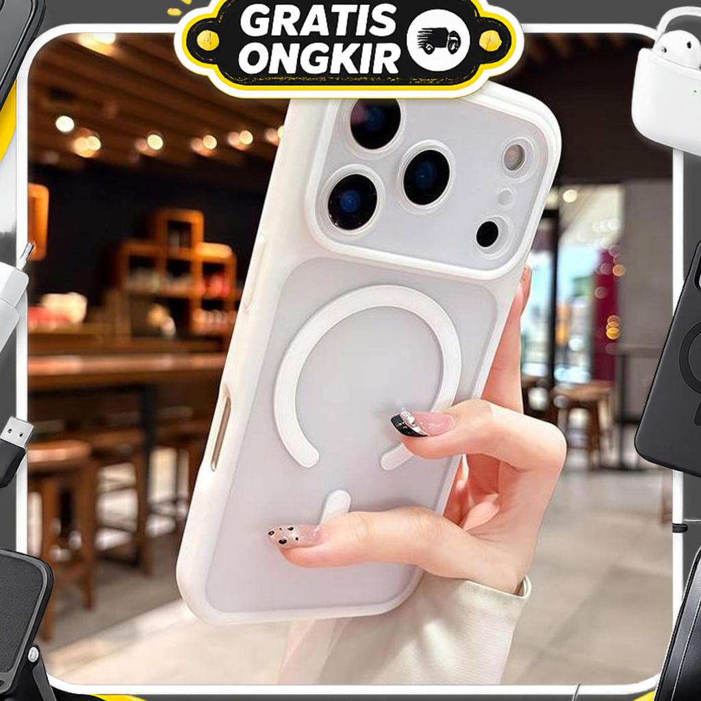 [2-In-1 Softcase Tembus Cahaya Lensa Yang Dapat Dilepas] Premium Anti-Fouling Lens Protection Casing