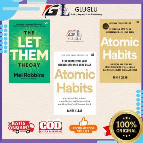 Atomic Habits Indonesia  James Clear | The Let Them Theory Indonesia Mel Robbin Original