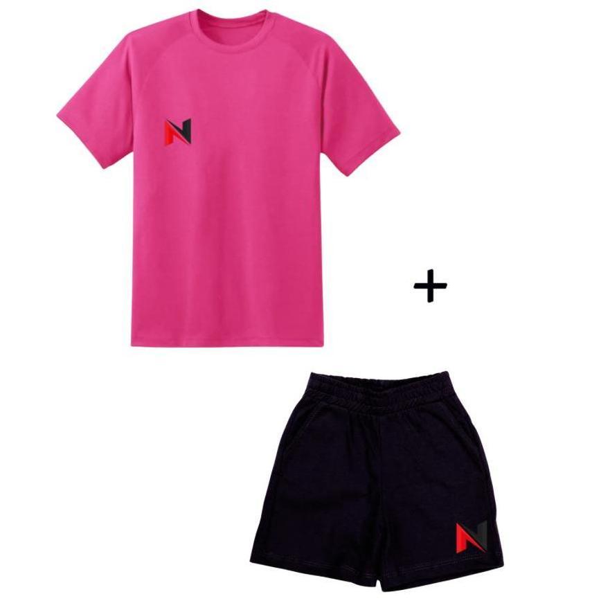 Viral  Stelan Olahraga Pria Wanita Dry Fit Set Baju Celana Sport Training M-Xxl