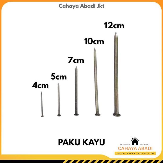 PAKU KAYU 5cm 1KG / PAKU KAYU