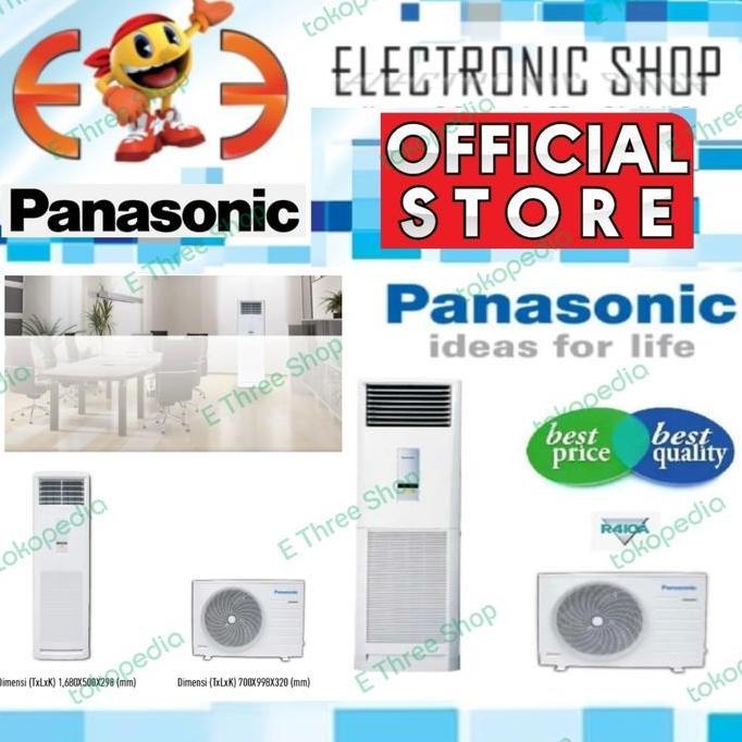 PANASONIC AC FLOOR STANDING 2 PK - CS J18FFPS - NON INVERTER - PROMO