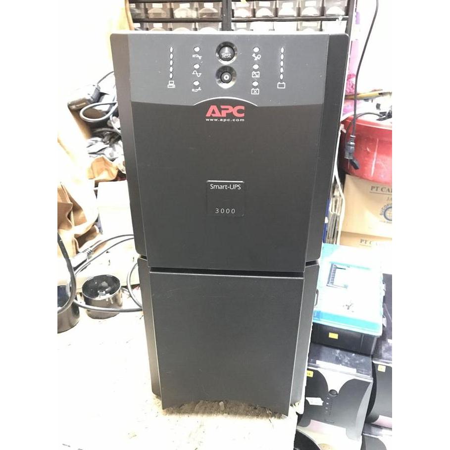 Ups APC 3000VA + Ext Battery Backup For Server Pulsa Mesin Cetak dll