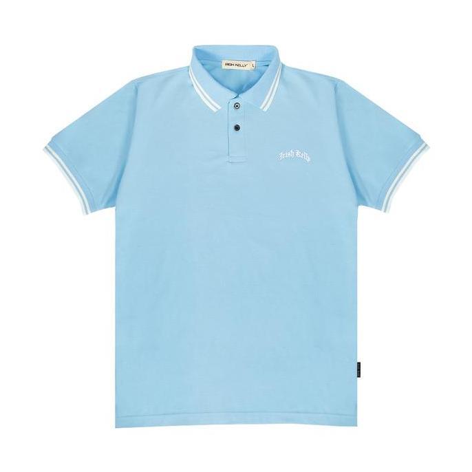 IRISH KELLY Polo Shirt Sky Blue Kaospolo