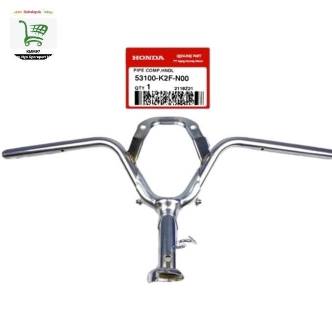 Stang Stir (Pipe Comp Handle) New Scoopy K2F 2 53100K2FN00 ASLI ORINAL AHM