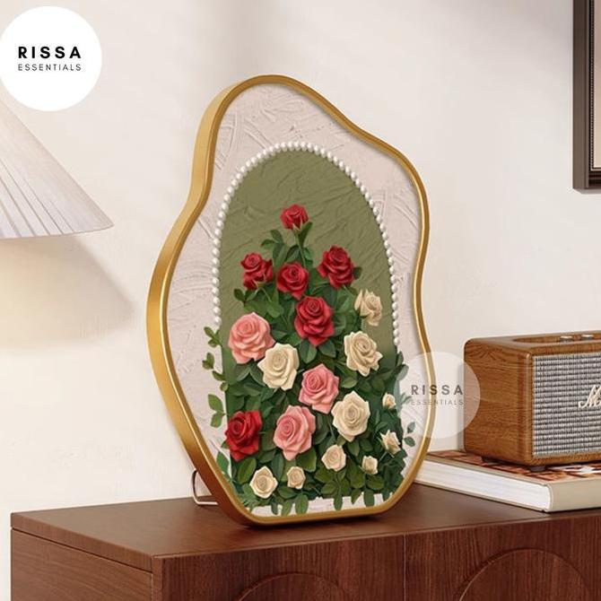 [RISSA] Standing Frame Dekor Korea Home Decor Properti Foto Prop Foto Layout Aesthetic Foto Studio R