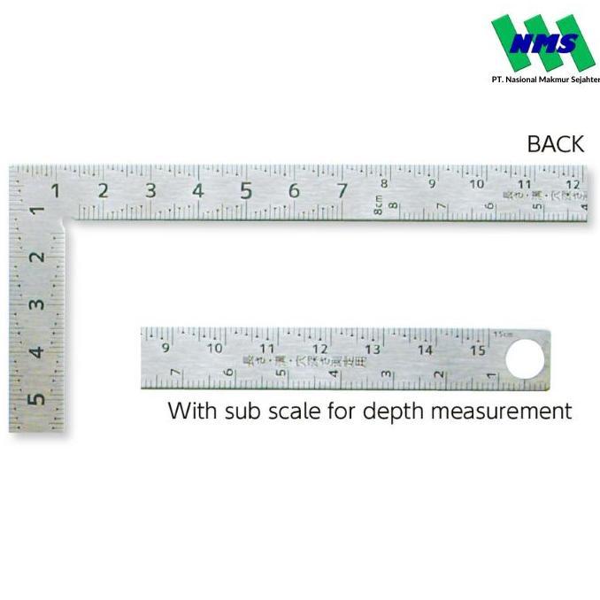 Penggaris Siku Mini Niigata Seiki Carpenter's Square CM-15KD 15cm GT