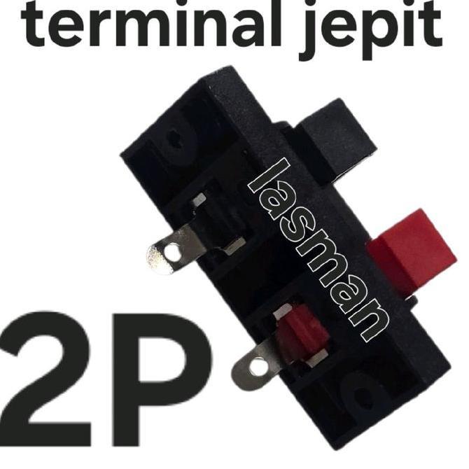 2P TERMINAL SOKET BIDING JEPIT SPEKER SPK 2P KOTAK PANJANG KAKI 2 BOK BOX KAYU BESI PLAT AMPLIFIER S