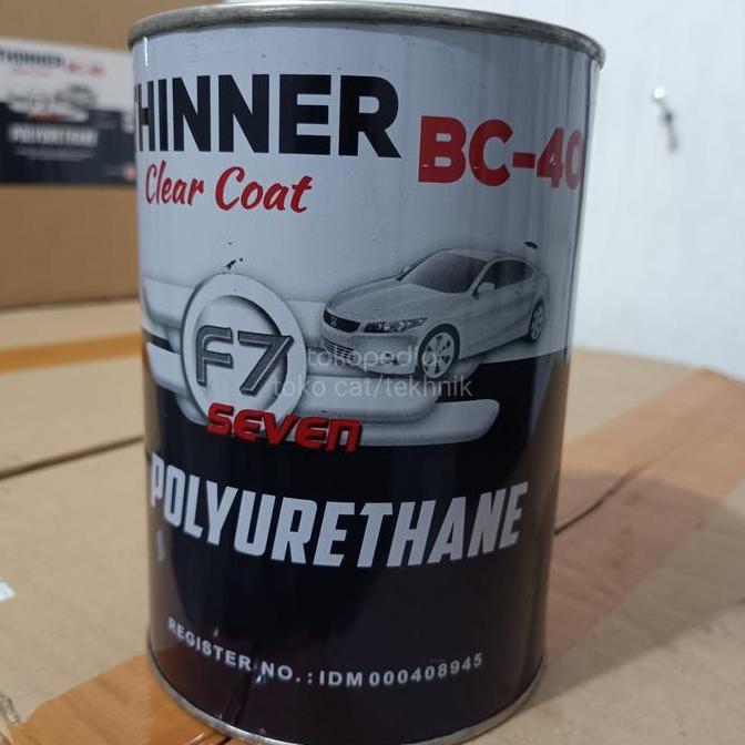 Thinner PU F7 BC-40 / Tiner Clear coat - 1 Kaleng