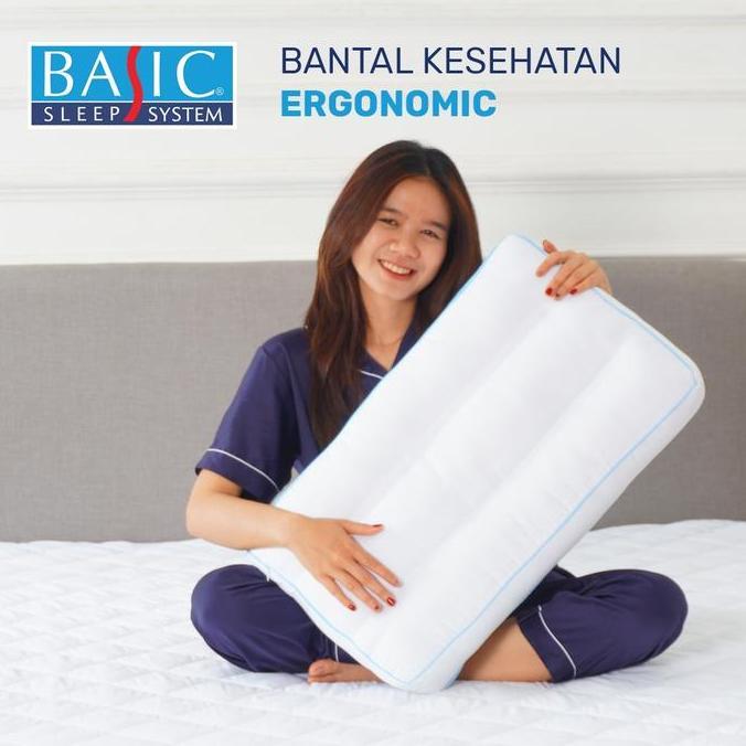 Basic Springbed Bantal Kesehatan Ergonomic