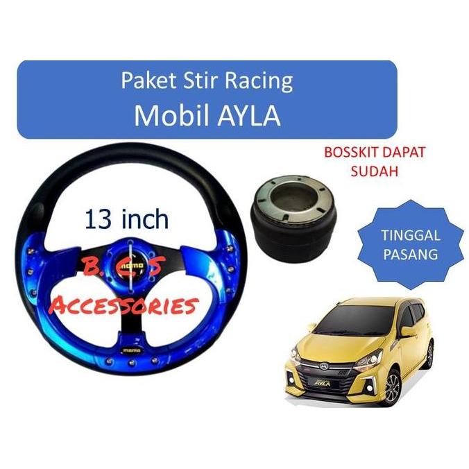 PAKET STIR RACING TINGGAL PASANG KHUSUS MOBIL AYLA- STIR RACING UNTUK MOBIL AYLA CAR FOR SALE