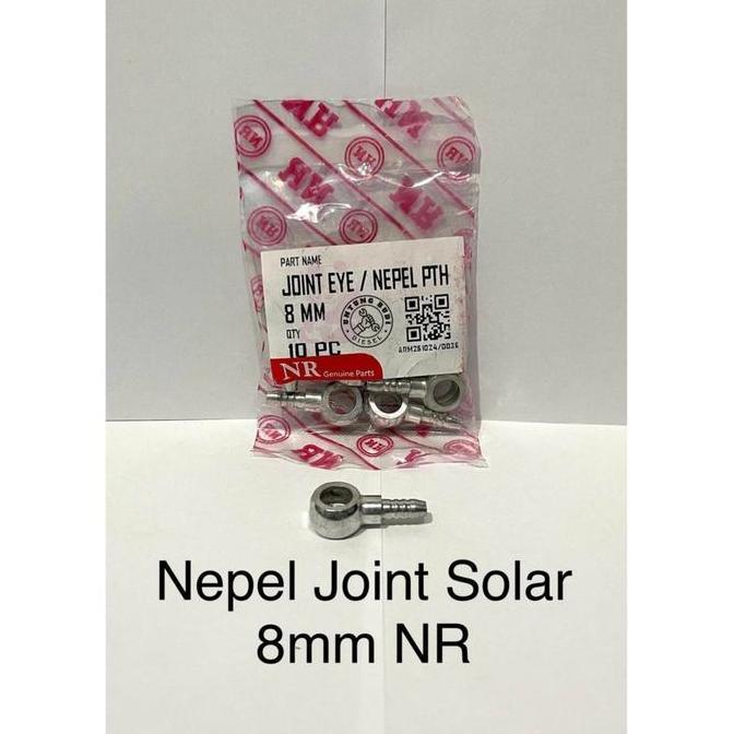 Nepel Joint Eye NR 8mm 12mm Nepel Selang Solar