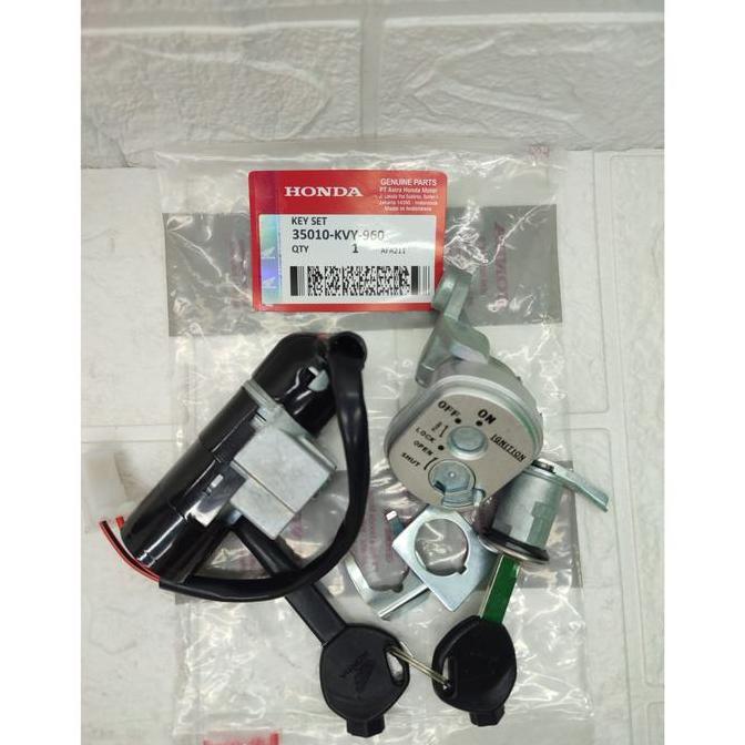 KUNCI KONTAK SET + JOK MOTOR/ KEY SET BEAT KARBU TERBAIK