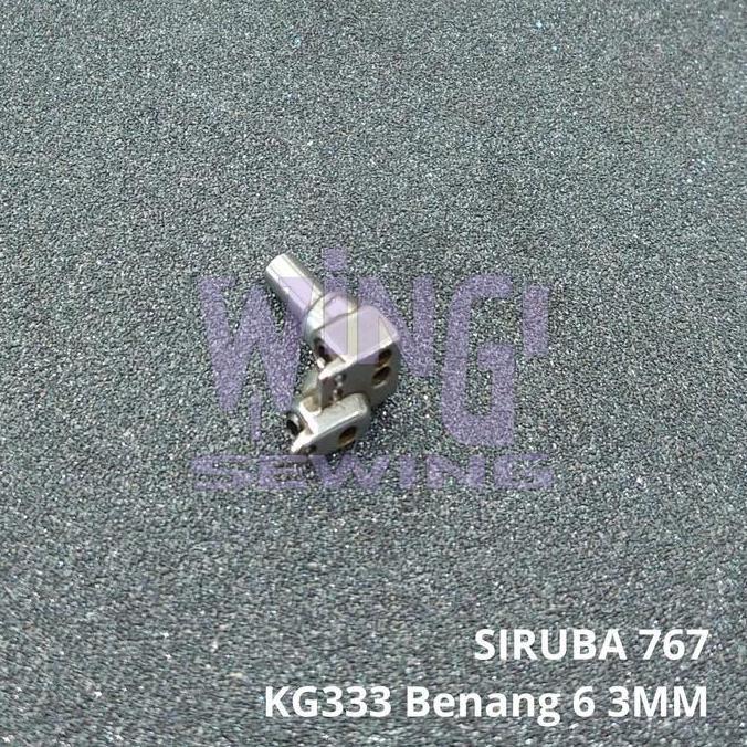 KG333 SIRUBA 767 Benang 6 3mm Kepala Jarum Mesin Jahit Obras TYPICAL JACK SIMARU SHUNFA