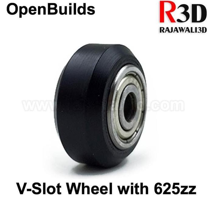 OpenBuilds CNC V-Slot POM Delrin V Wheel V-Wheel Solid w 625zz Bearing