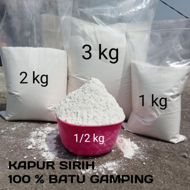 Promooo 1kg kapur sirih serbuk / kapur sirih untuk makanan / kapur sirih food grade