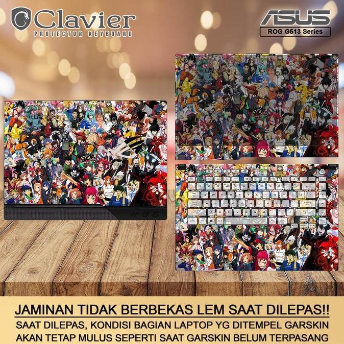 Cover Garskin Laptop Asus ROG G15 G513 G513I G513IH G513IM Transparan