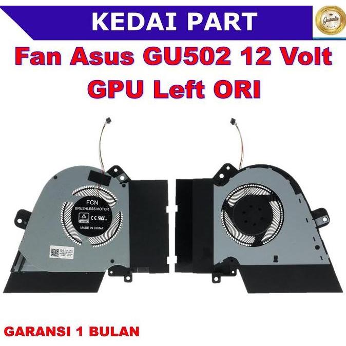 NEW Fan Asus ROG Zephyrus GU502 GX502GW GU502DU GU502G GU502GU 12V GPU ORI