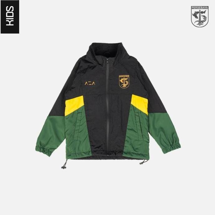 Jaket Anak Persebaya Fullzip Retro - Black | Persebaya Store (TERBAIK) (TERBARU) (TERMURAH)