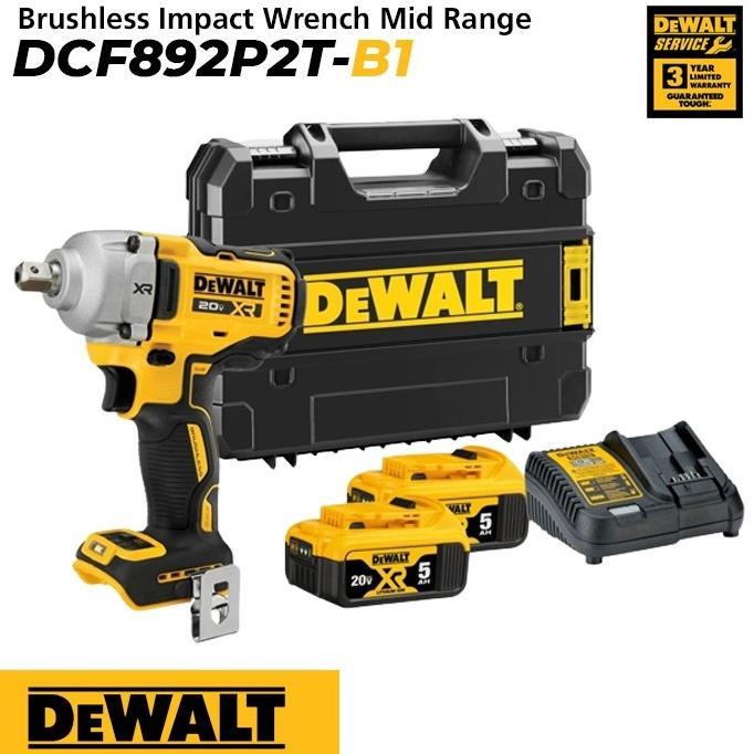 DeWalt DCF892 Impact Wrench Cordless Brushless 20v DEWALT DCF892P2T original
