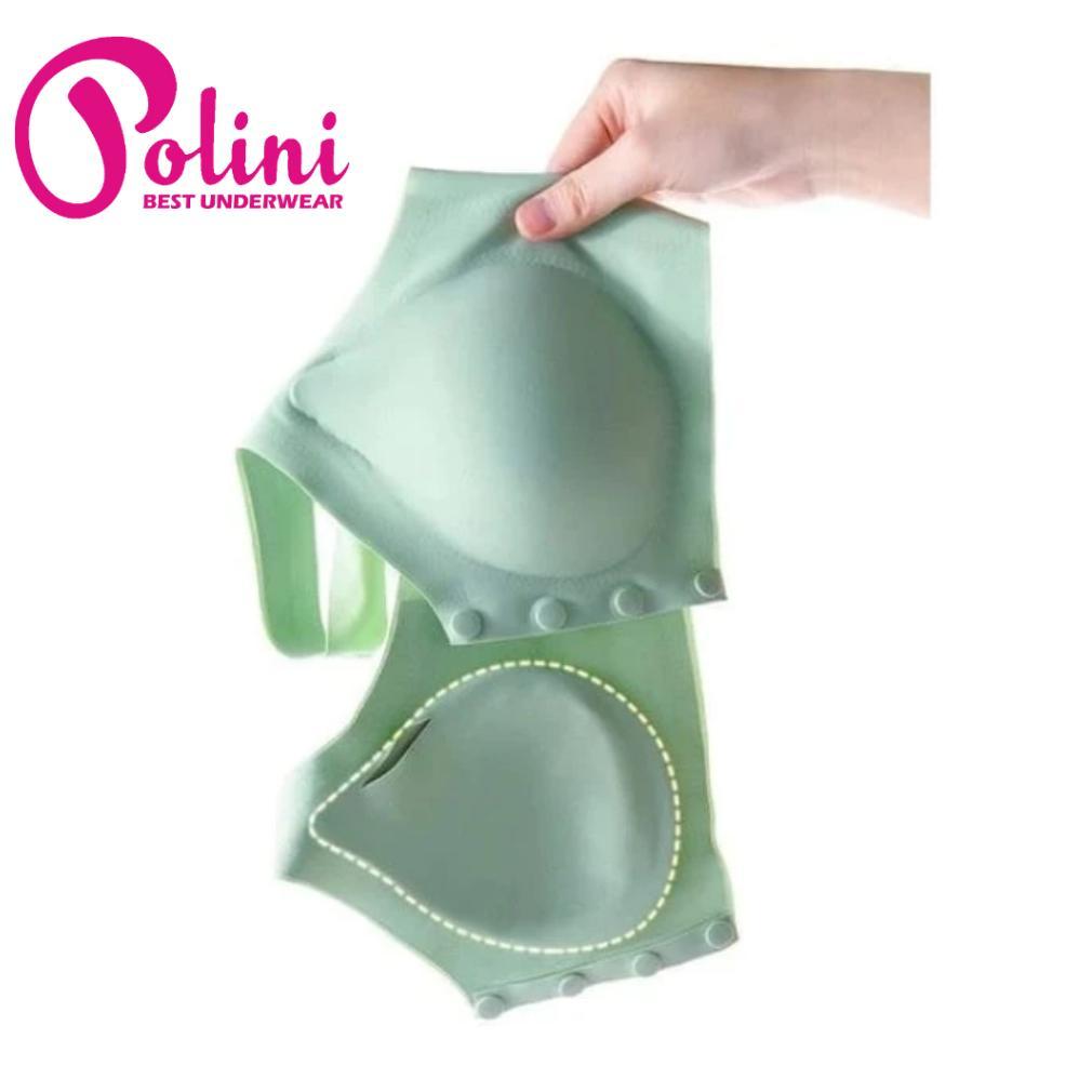 HOT POLINI BRA MENYUSUI SEEMLESS TANPA KAWAT BUSA CUP A/B 34-42 ART 8815