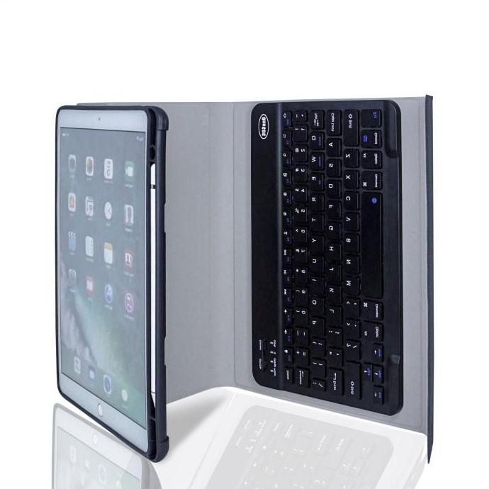 FS Smart Cover & OneSOS keyboard - Ipad 6 Pro 9.7" Air 2 + pencil slot (TERBAIK) (TERBARU) (TERMURAH