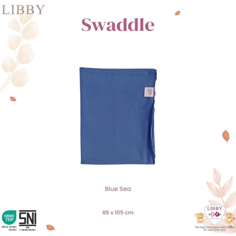 hot deals libby bedong cotton earth colors polos warna / bedong bayi libby / baby swaddle / bedong p