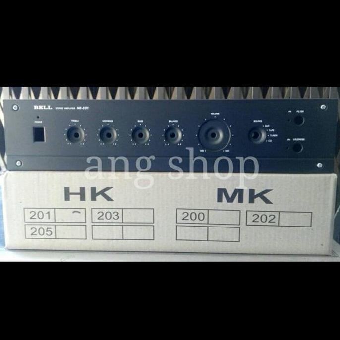 Box Bell Stereo Power Amplifier HK201 HK-201 HK 201