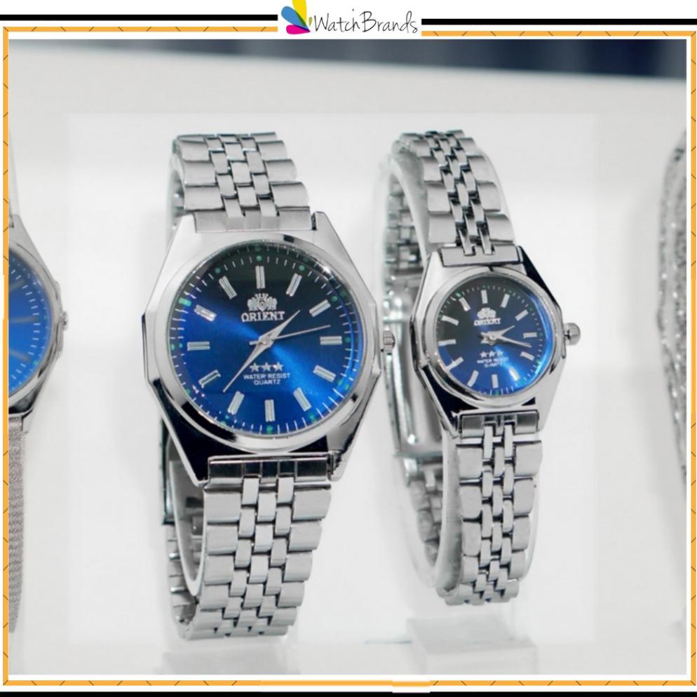 LIMITED WBS JAM TANGAN COUPLE ORIENT RANTAI PREMIUM PRIA WANITA GROSIR MURAH ARLOJI OR001 KEKINIAN