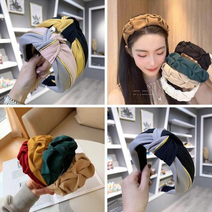 Bando korea Bando Remaja Dewasa Bando besar kain lebar Premium Import