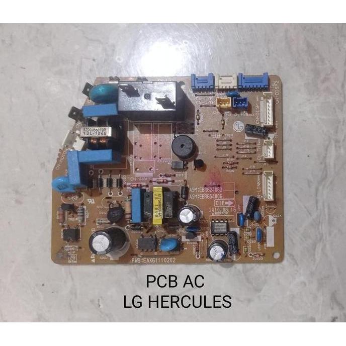 PCB MODUL INDOOR AC LG HERCULES ORIGINAL CABUTAN BEKAS RG27