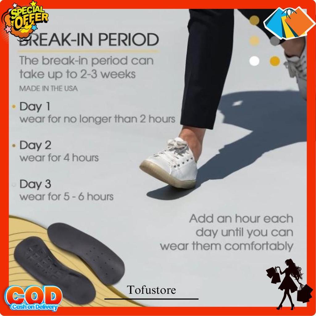 Insole Flat Foot / Ortopedi Orthotics Arch Support Alas Sol Kaki Datar Kualitas Terpercaya