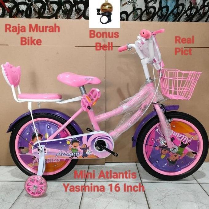 Sepeda Mini Atlantis Yasmina 16 Inch Sepeda Anak Perempuan Mini Anak 16 Inch Atlantis Yasmina