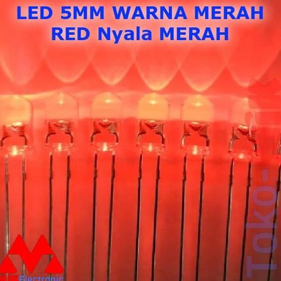 Led 5Mm 5 Mm Warna Merah / Red