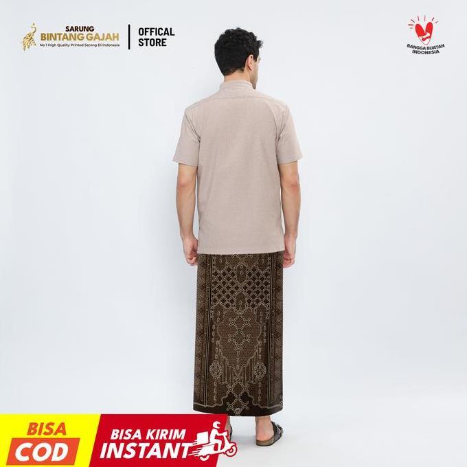 Sarung Bintang Gajah Onta Legenda XS 8261 NURAGA Motif Ornamen Klasik Modern