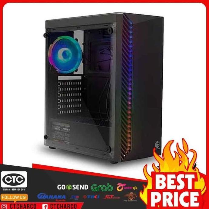 Case PC Cube Gaming Zenon - Casing CPU Komputer