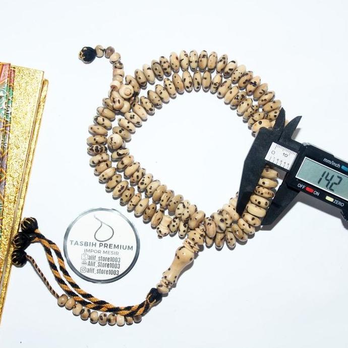 Tasbih Oud Sholib Pipih Asli Mesir