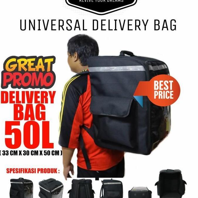 TAS KURIR Tas Delivery Ransel Jumbo Tas Kurir Ransel 50L murah