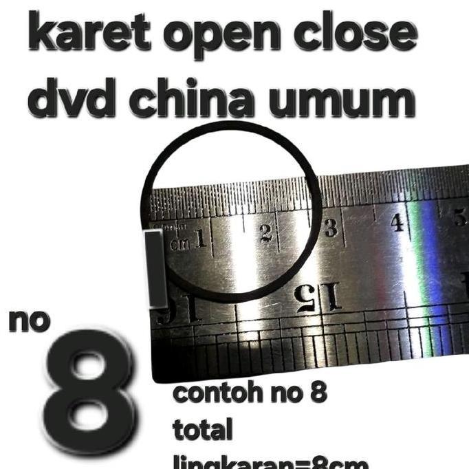 KARET OPEN CLOSE DVD VCD TAPE TL999